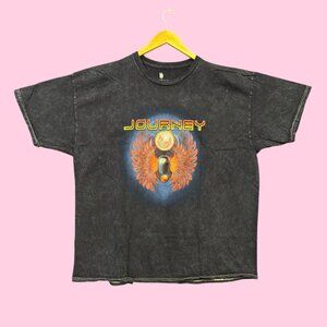 Journey Freedom Album Rock Band Mineral Wash Tee XL